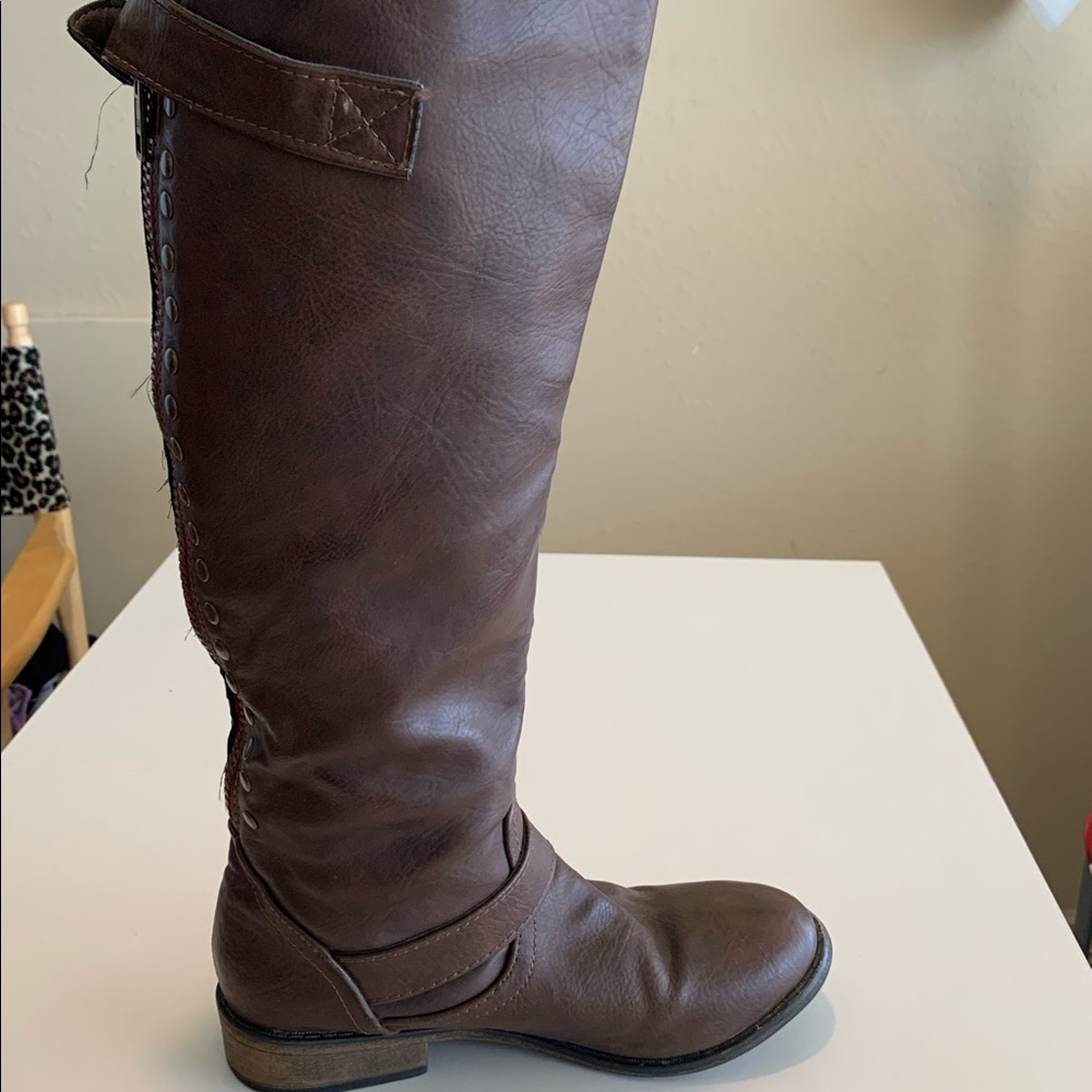 Brown Riding Boots